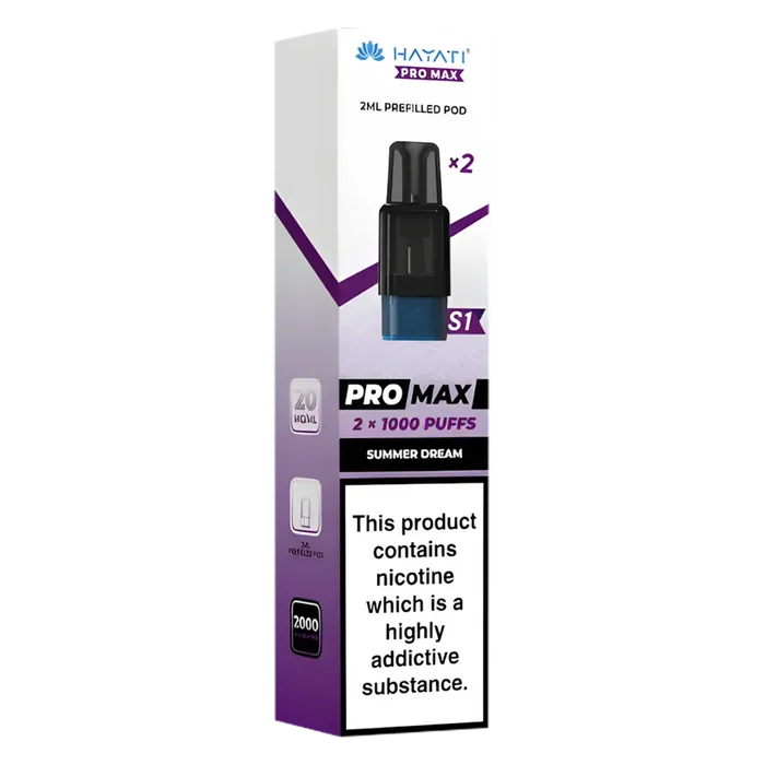Hayati Pro Max S1 Prefilled Pods