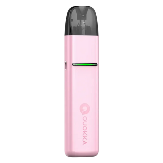 Hayati Quokka Elite Pod Kit in Baby Pink – stylish pod vape kit with 1100mAh built-in battery, 2ml refillable pods, and USB-C fast charging for smooth MTL vaping.