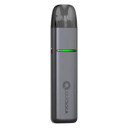 Hayati Quokka Elite Pod Kit in Opal Grey – stylish pod vape kit with 1100mAh built-in battery, 2ml refillable pods, and USB-C fast charging for smooth MTL vaping.