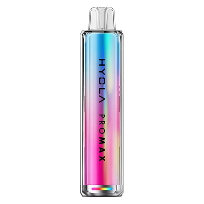 Hyola Pro Max 8000 Prefilled Pod Kit in Blueberry Raspberry – rechargeable disposable-style pod kit with 650mAh battery, prefilled 2ml pods, and up to 8000 puffs in sweet Banana Ice flavour.