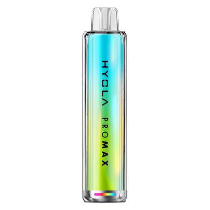 Hyola Pro Max 8000 Prefilled Pod Kit in Lemon Blue Lime – rechargeable disposable-style pod kit with 650mAh battery, prefilled 2ml pods, and up to 8000 puffs in sweet Banana Ice flavour.