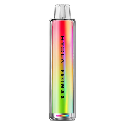 Hyola Pro Max 8000 Prefilled Pod Kit in Sour Apple Cherry – rechargeable disposable-style pod kit with 650mAh battery, prefilled 2ml pods, and up to 8000 puffs in sweet Banana Ice flavour.