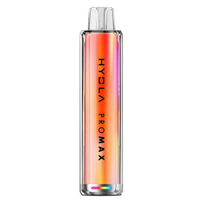 Hyola Pro Max 8000 Prefilled Pod Kit in Strawberry Burst – rechargeable disposable-style pod kit with 650mAh battery, prefilled 2ml pods, and up to 8000 puffs in sweet Banana Ice flavour.