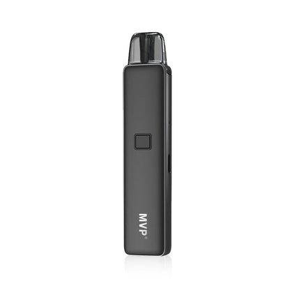 Innokin MVP Pod Vape Kit in Stealth Black – stylish pod kit with 500mAh battery, 2ml refillable pod, and USB-C fast charging for all-day MTL vaping.