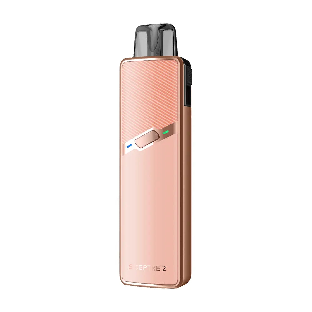 Innokin Sceptre 2 Vape Kit in Pink – compact pod system with 1400mAh battery, 2ml pod capacity, and adjustable airflow for MTL or RDL vaping.