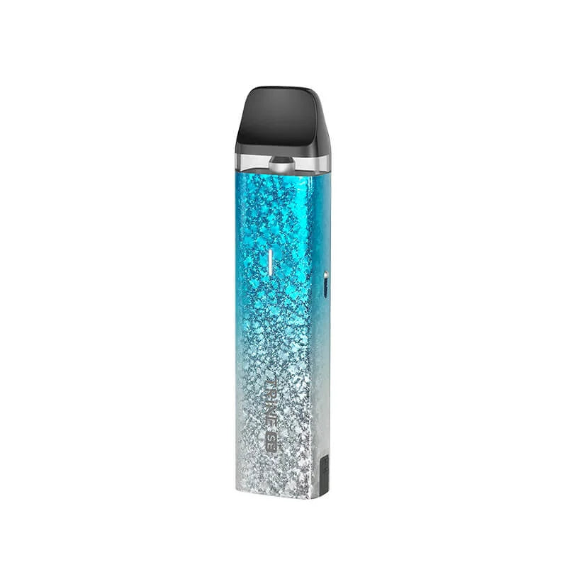 Innokin Trine SE Pod Kit in Ice Blue – eco-friendly pod vape kit with replaceable 1000mAh battery, 2ml refillable pods, and USB-C fast charging for reliable MTL vaping.