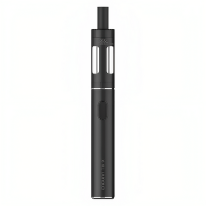 Innokin Endura T18X Vape Kit in Black – user-friendly vape device with a sleek design, built-in battery, and smooth mouth-to-lung vaping experience.