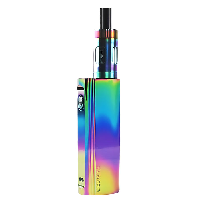 Innokin Endura T22E Vape Starter Kit in Rainbow – beginner-friendly vape device with a durable build, long-lasting battery, and smooth mouth-to-lung experience.