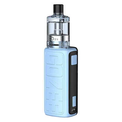 Innokin Gozee Vape Kit in Blue – ultra-lightweight pod mod kit with 2100mAh battery, 2ml Go Z+ tank, and compatibility with Innokin Z coils for MTL and RDL vaping.