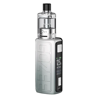 Innokin Gozee Vape Kit in Grey Fade – ultra-lightweight pod mod kit with 2100mAh battery, 2ml Go Z+ tank, and compatibility with Innokin Z coils for MTL and RDL vaping.
