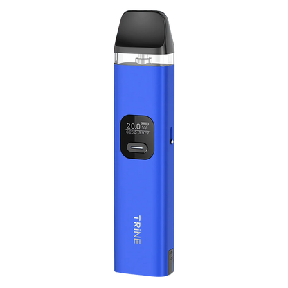 Innokin Trine Pod Vape Kit in Klein Blue – innovative and eco-conscious vape device with a vibrant gradient finish, swappable battery system, and smooth draw performance.