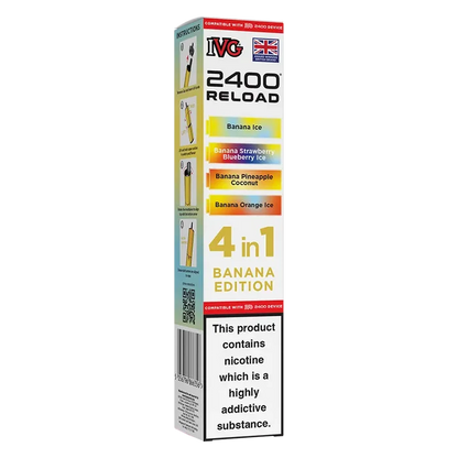 IVG 2400 4in1 Multi Flavour Edition Prefilled Pods