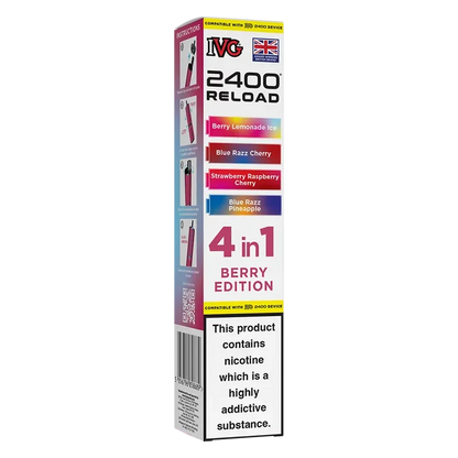 IVG 2400 4in1 Multi Flavour Edition Prefilled Pods