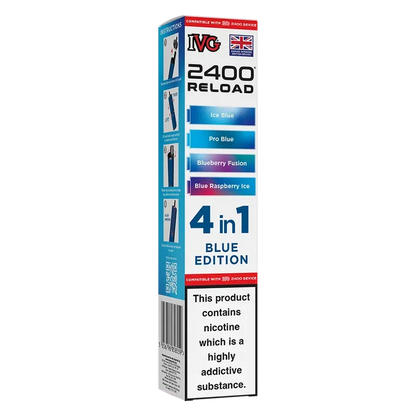 IVG 2400 4in1 Multi Flavour Edition Prefilled Pods