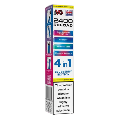 IVG 2400 4in1 Multi Flavour Edition Prefilled Pods