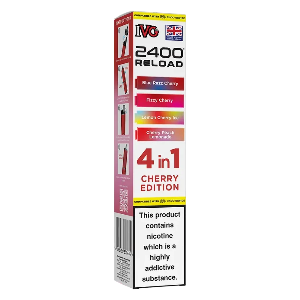 IVG 2400 4in1 Multi Flavour Edition Prefilled Pods