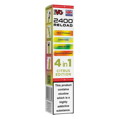 IVG 2400 4in1 Multi Flavour Edition Prefilled Pods