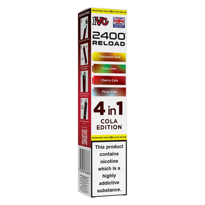 IVG 2400 4in1 Multi Flavour Edition Prefilled Pods