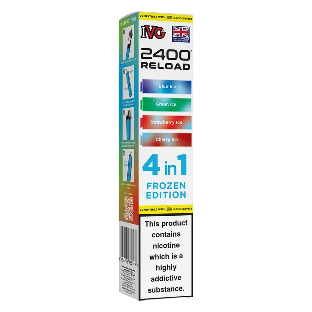 IVG 2400 4in1 Multi Flavour Edition Prefilled Pods