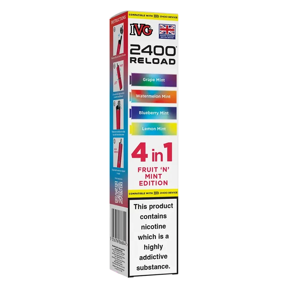 IVG 2400 4in1 Multi Flavour Edition Prefilled Pods