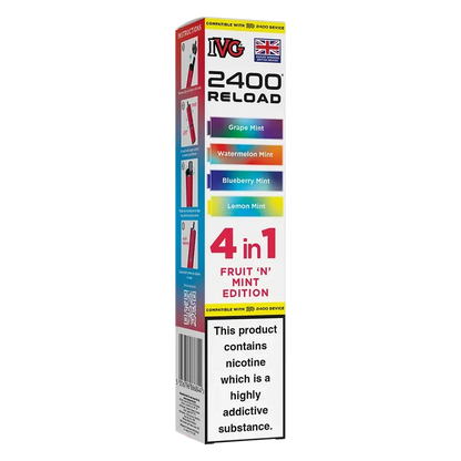 IVG 2400 4in1 Multi Flavour Edition Prefilled Pods