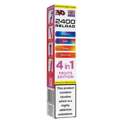 IVG 2400 4in1 Multi Flavour Edition Prefilled Pods