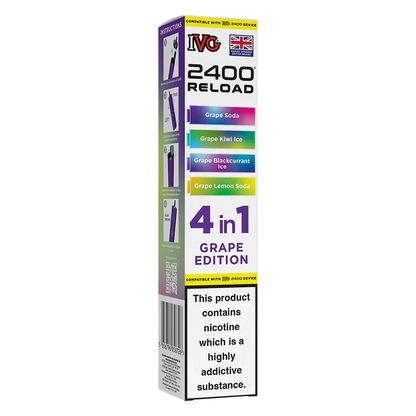 IVG 2400 4in1 Multi Flavour Edition Prefilled Pods