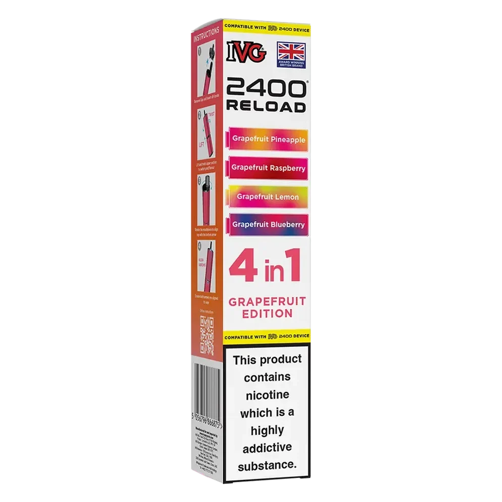 IVG 2400 4in1 Multi Flavour Edition Prefilled Pods