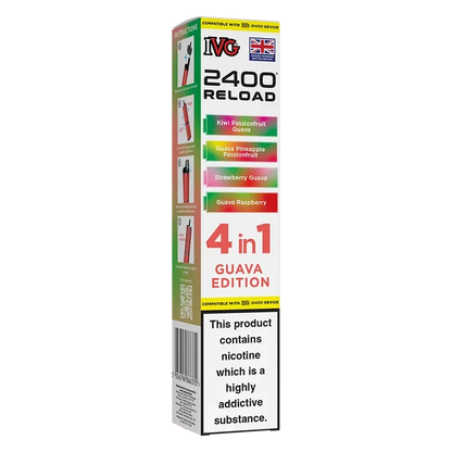 IVG 2400 4in1 Multi Flavour Edition Prefilled Pods