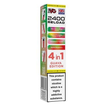 IVG 2400 4in1 Multi Flavour Edition Prefilled Pods