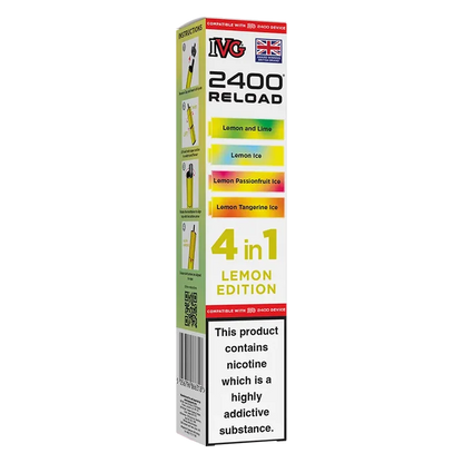 IVG 2400 4in1 Multi Flavour Edition Prefilled Pods