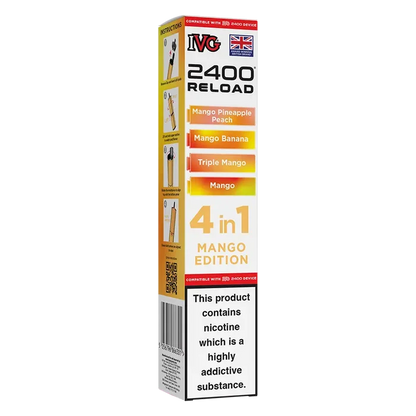 IVG 2400 4in1 Multi Flavour Edition Prefilled Pods