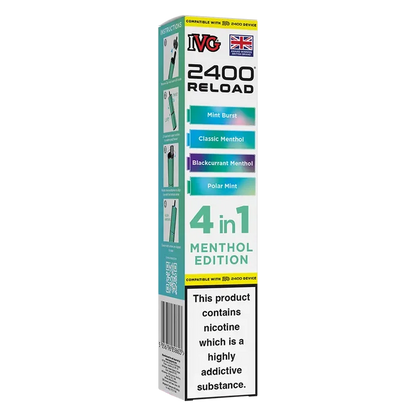 IVG 2400 4in1 Multi Flavour Edition Prefilled Pods