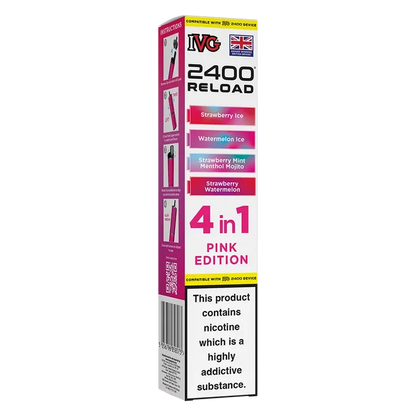 IVG 2400 4in1 Multi Flavour Edition Prefilled Pods