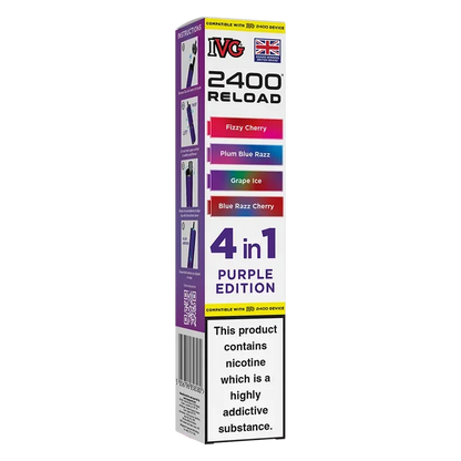 IVG 2400 4in1 Multi Flavour Edition Prefilled Pods