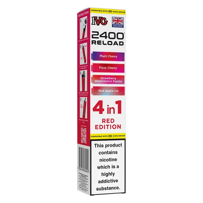 IVG 2400 4in1 Multi Flavour Edition Prefilled Pods