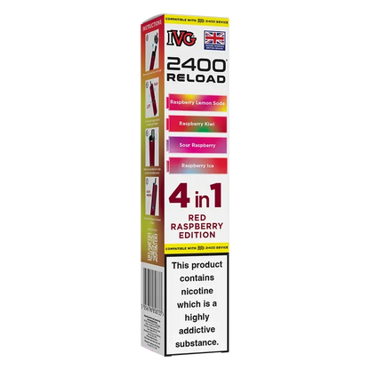 IVG 2400 4in1 Multi Flavour Edition Prefilled Pods