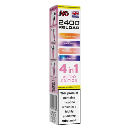IVG 2400 4in1 Multi Flavour Edition Prefilled Pods