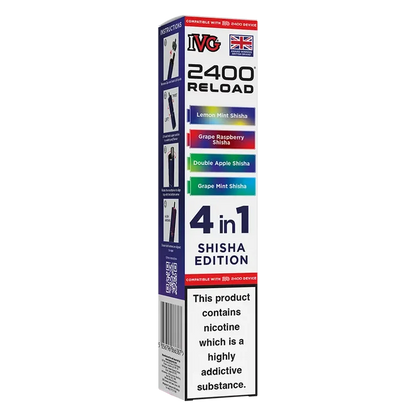 IVG 2400 4in1 Multi Flavour Edition Prefilled Pods