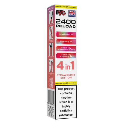 IVG 2400 4in1 Multi Flavour Edition Prefilled Pods