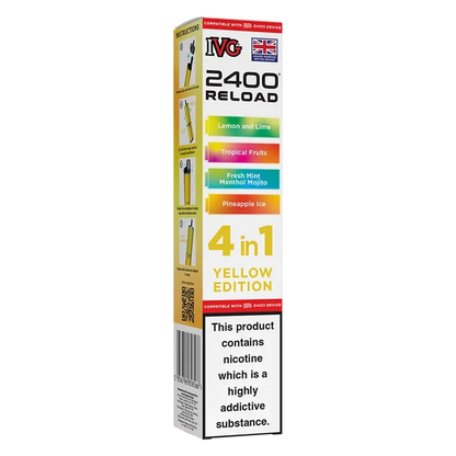IVG 2400 4in1 Multi Flavour Edition Prefilled Pods