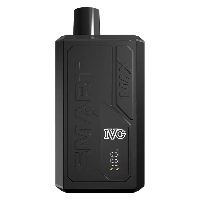 IVG Smart Max 10K Prefilled Pod Kit in Cola Ice – rechargeable pod system with 850mAh battery, up to 10,000 puffs, and prefilled pods in sweet Banana Ice flavour.