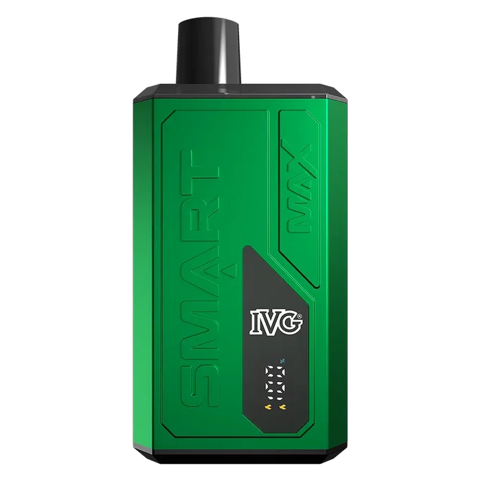 IVG Smart Max 10K Prefilled Pod Kit in Lemon & Lime – rechargeable pod system with 850mAh battery, up to 10,000 puffs, and prefilled pods in sweet Banana Ice flavour.