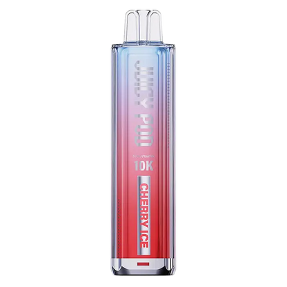 Juicy Pod NovaMax 10K Pod Kit in Cherry Ice flavor – advanced vape kit with prefilled pods, delivering up to 10,000 puffs.