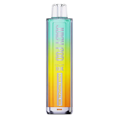 Juicy Pod NovaMax 10K Pod Kit in Sour Tropical Mix flavor – advanced vape kit with prefilled pods, delivering up to 10,000 puffs.