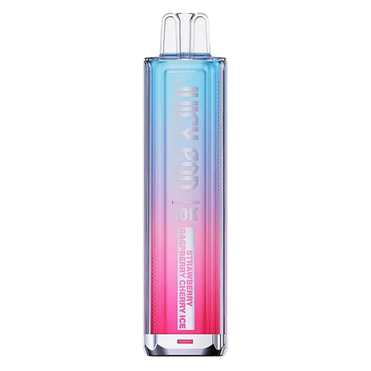 Juicy Pod NovaMax 10K Pod Kit in Strawberry Raspberry Cherry Ice flavor – advanced vape kit with prefilled pods, delivering up to 10,000 puffs.