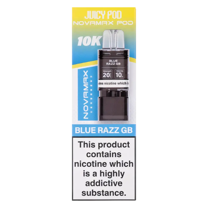 Juicy Pod Novamax 10K Prefilled Pods