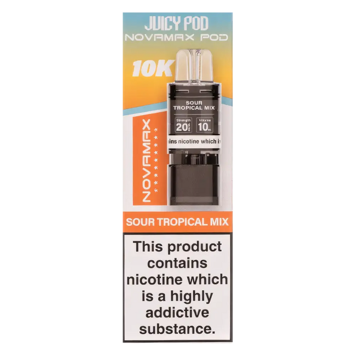 Juicy Pod Novamax 10K Prefilled Pods