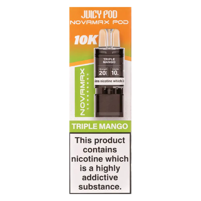 Juicy Pod Novamax 10K Prefilled Pods