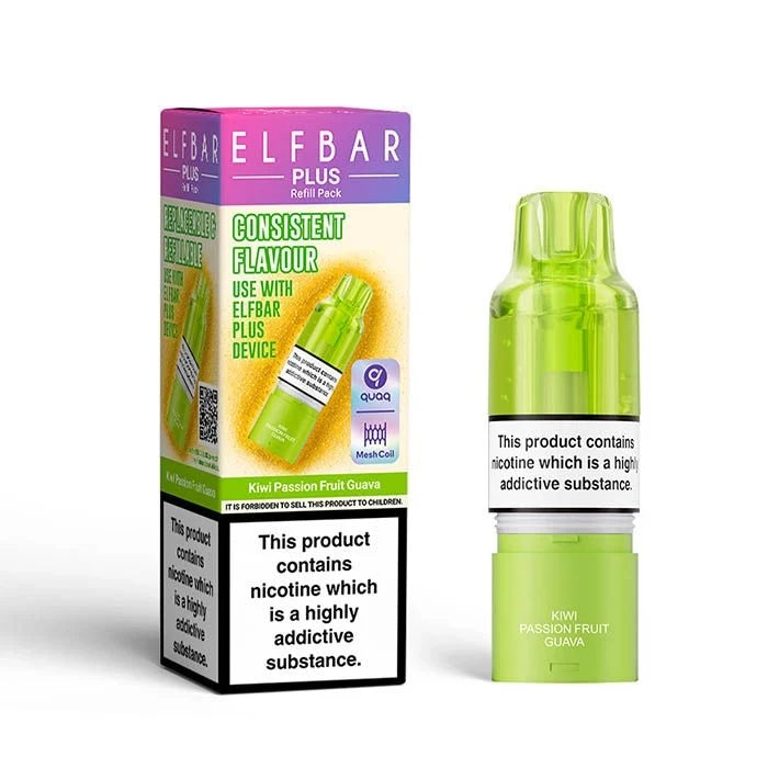 ELFBAR Plus 12 Prefilled Pods & Refill
